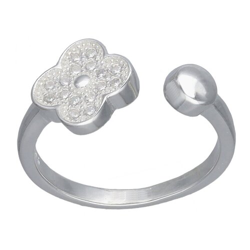 Anillo Midi Flor Circones