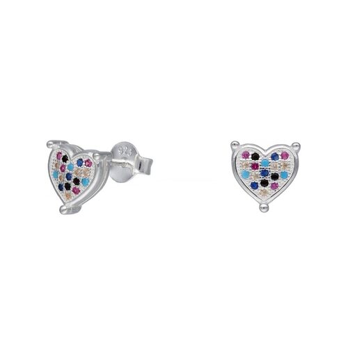 Aro Corazón Circones Multicolor