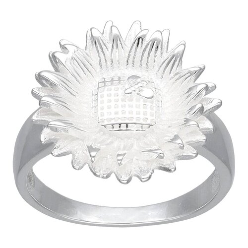 Anillo Flor Girasol Abeja