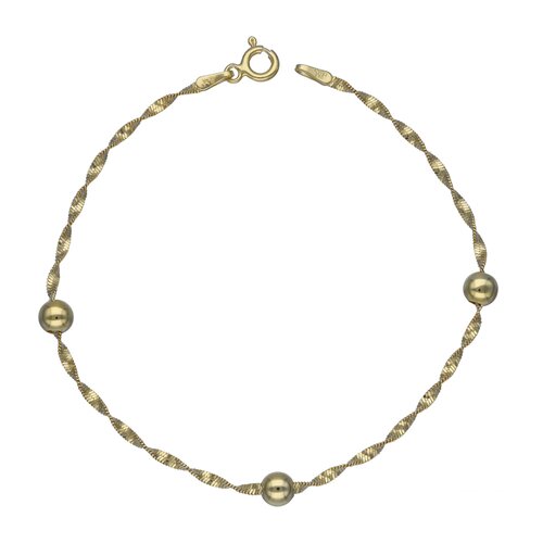 Pulsera Espiral Esferas