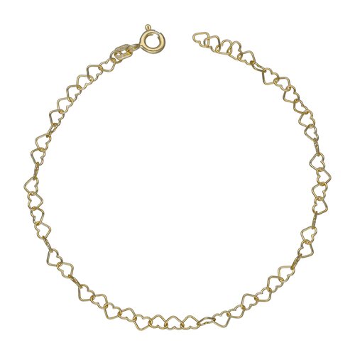 Pulsera Corazones Entrelazados