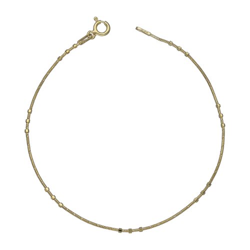 Pulsera Cola de Topo con Hexágonos