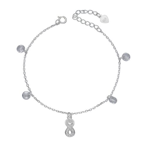Pulsera Infinito Cristales