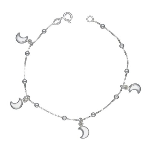 Pulsera Veneciana Esferas Media Luna