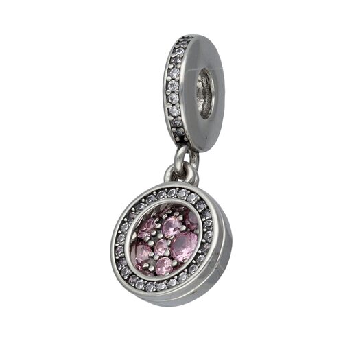 Colgante Charm Karma Circones Rosa Francia