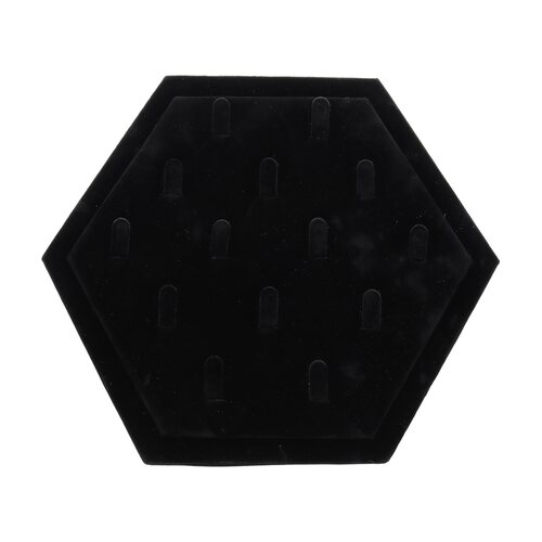 Exhibidor de Anillos Hexagonal