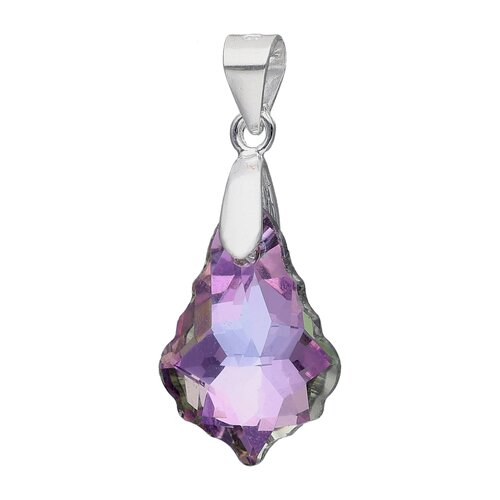 Colgante Gota Cristal Hecho con Swarovski® Tornasol