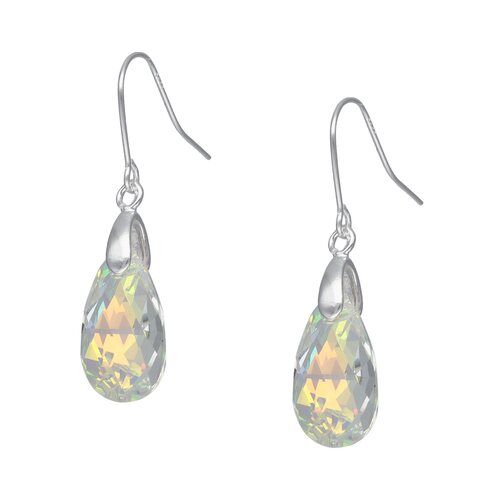 Aro Gota Cristal Hecho con Swarovski® Tornasol