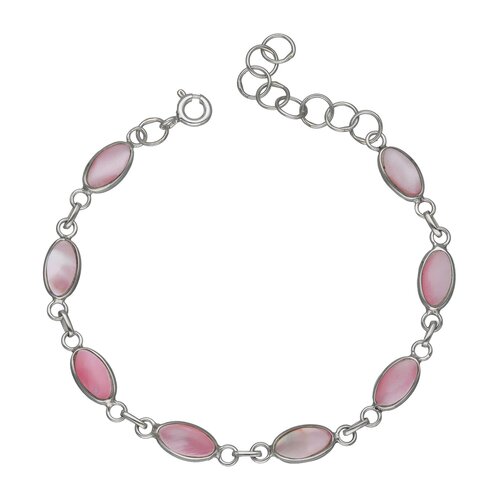 Pulsera Reversible Nácar Rosado