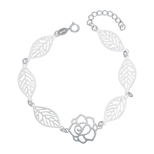 Pulsera Hojas Flor