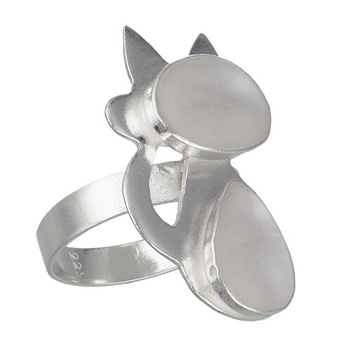 Anillo Gatito Nácar