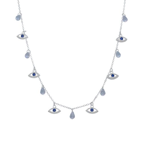 Collar Cristales Hecho con Swarovski® 7 Chakras