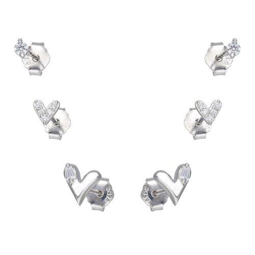 Set Aros Corazón  Circones