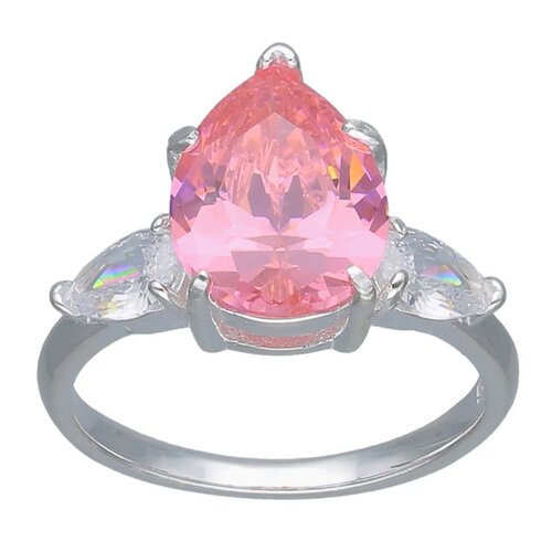 Anillo Gota Circones Rosa Francia