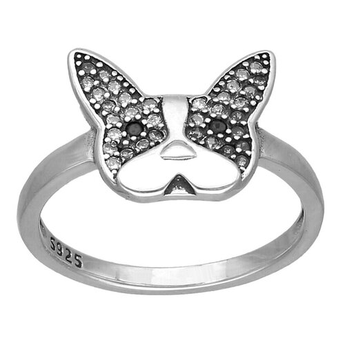 Anillo Perrito Bulldog Circones