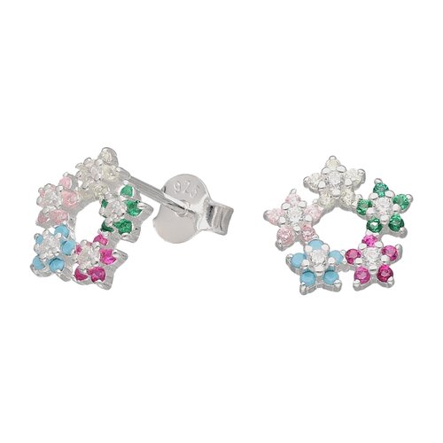 Aro Flores Circones Multicolor