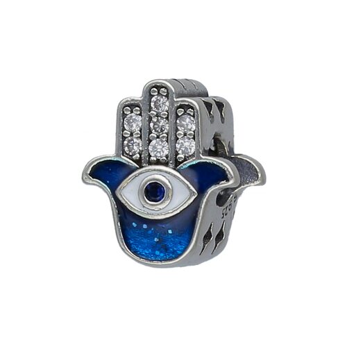 Colgante Charm Mano de Fátima Ojo Turco Circones