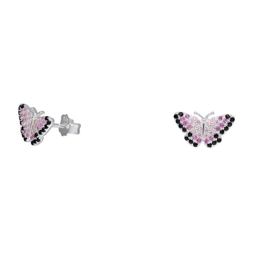 Aro Mariposa Circones Multicolor