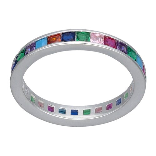 Anillo Cintillo Circones Sin Fin  Multicolor