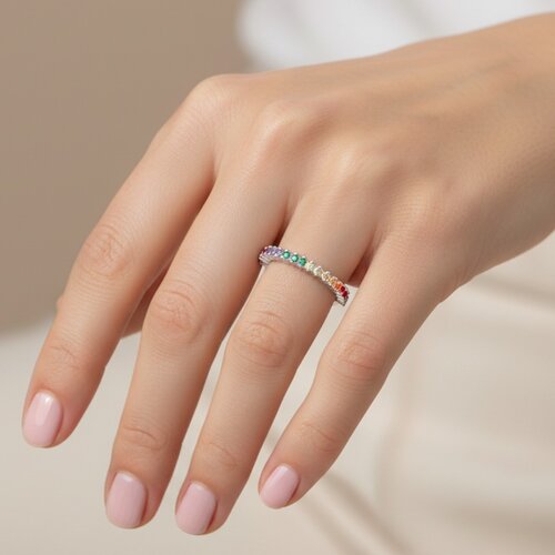 Anillo Cintillo Circones Multicolor