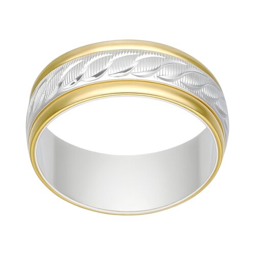 Anillo Compromiso Facetado con Oro