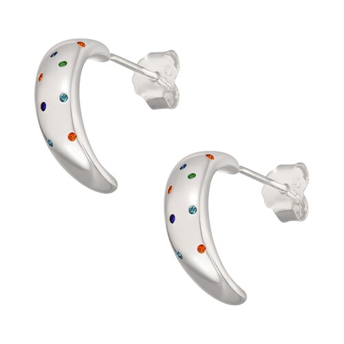 Semi Argolla Circones Multicolor 15 mm