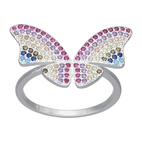 Anillo Mariposa Circones Multicolor