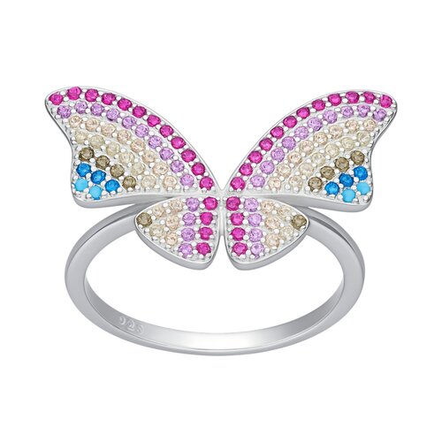 Anillo Maxi Mariposa Circones Multicolor