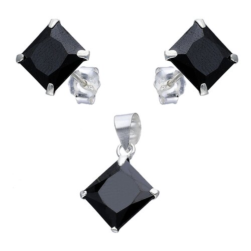 Conjunto Rombo Circón Ónix
