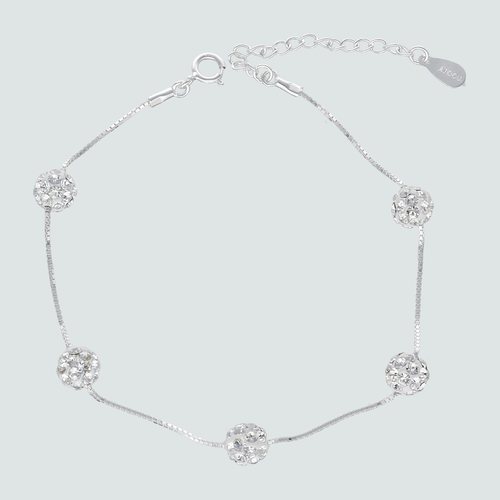 Pulsera Veneciana con Strass