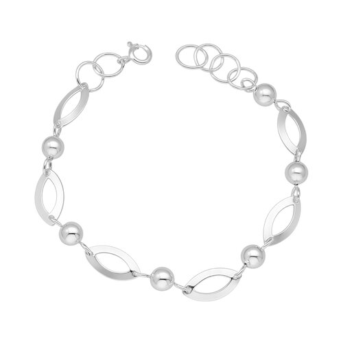 Pulsera Óvalos Esferas