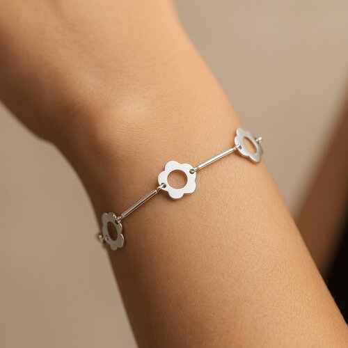 Pulsera Palitos Flores