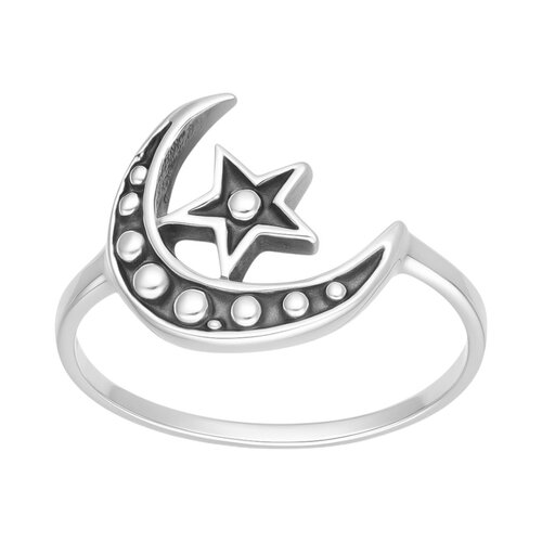 Anillo Media Luna Estrella