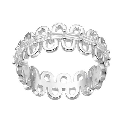 Anillo Espiral Circones Baguette