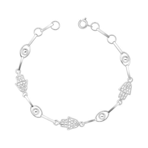 Pulsera Mano de Fátima Óvalos