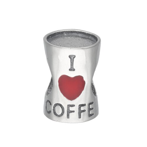 Colgante Charm I Love Coffe