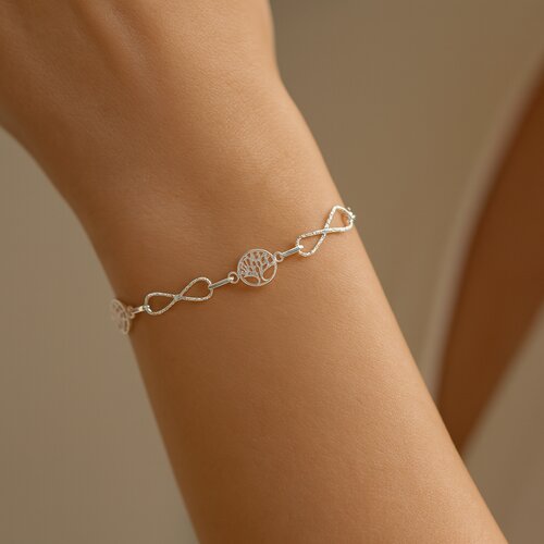Pulsera Árbol de la Vida Infinitos Entorchados