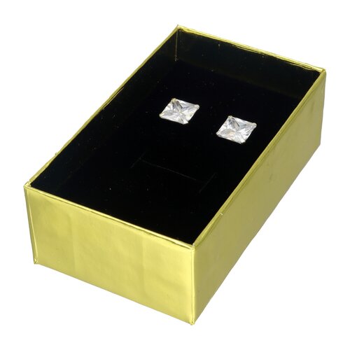 Caja Conjunto Pequeña Negra con Dorado