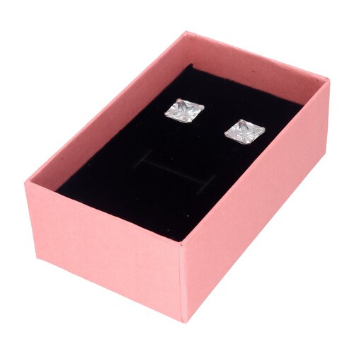 Caja Conjunto Pequeña Gris Cinto Rosa