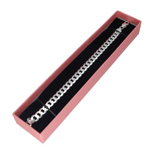 Caja Pulsera Gris Cinto Rosa