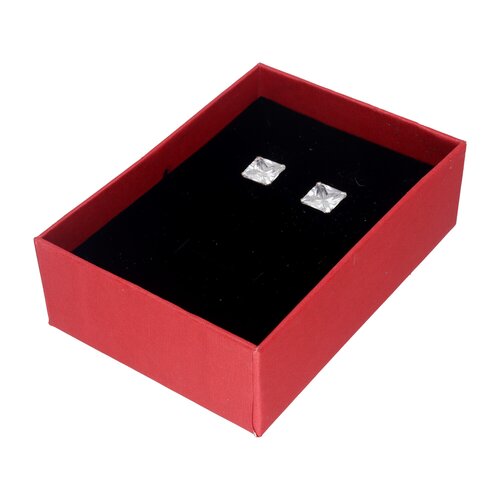 Caja Conjunto Mediana Beige Cinto Rojo