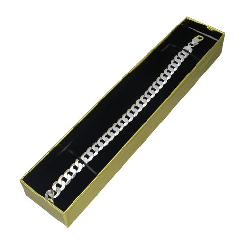 Caja Pulsera Negra con Dorado