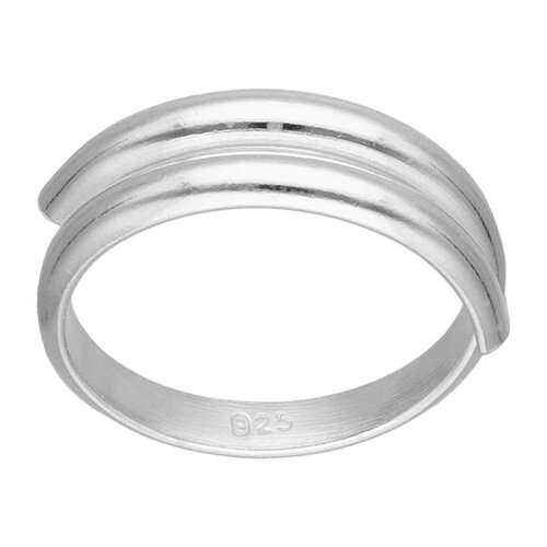 Anillo Midi Líneas Cruzadas