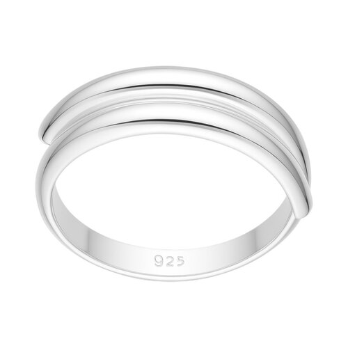 Anillo Midi Líneas Cruzadas