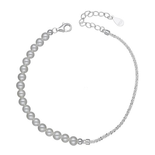 Pulsera Desigual Espuma Diamantada Perlas