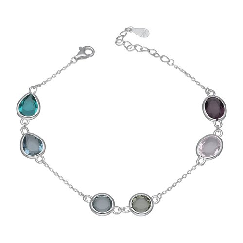 Pulsera Cristales Hecho con Swarovski® Multicolor