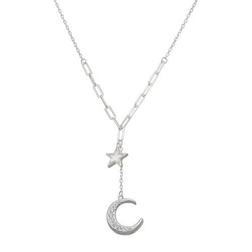 Collar Media Luna Circones Estrella Nácar