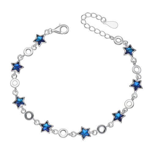 Pulsera Estrellas Cristales Hecho con Swarovski® Azul