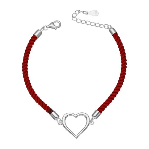 Pulsera Hilo Rojo Corazón