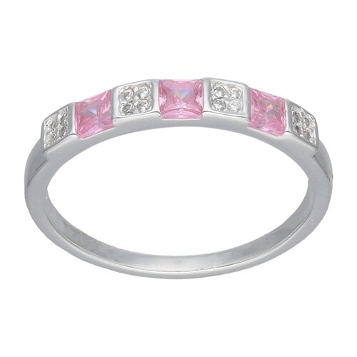 Anillo Cintillo Circones Rosa Francia